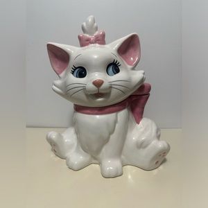 Disney Aristocats glass cookie jar .